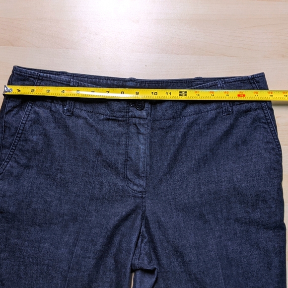 Talbots Signature Flare Charcoal Jeans, 12 - Picture 5 of 9